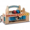 Melissa & Doug Station de Service Parking Garage | Véhicules et Trains en Bois | Camions et véhicules | 3+ | Cadeau pour garç