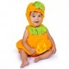 Dress Up America Costume de Citrouille pour Bébé – Adorable Costume dHalloween Citrouille dHalloween pour les Tout-Petits,O