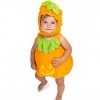 Dress Up America Costume de Citrouille pour Bébé – Adorable Costume dHalloween Citrouille dHalloween pour les Tout-Petits,O