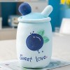 Bubble Milk Tea Cup Géant Peluche Jouet Kawaii Fruit Milk Tea Kids Peluche Poupée Oreiller Moelleux Cadeau D’Anniversaire pou