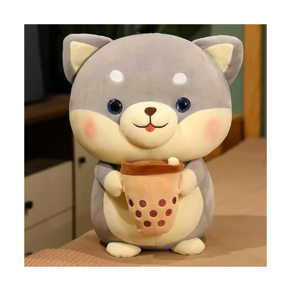 Kawaii Shiba Inu Chien Peluche Jouet en Peluche Animal Oreiller Chien Bulle Tasse À Thé Poupée Fille Cadeau D’Anniversaire 35