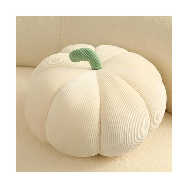Coussin en Peluche Citrouille créative Citrouille Forme canapé Coussin Kawaii Chambre décorée Mignon Jouets Cadeaux pour Enfa