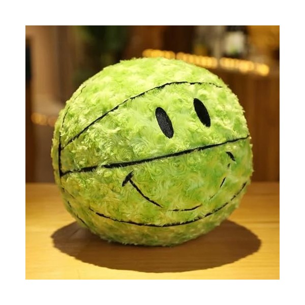 GagaLu Mode Souriant Basket-Ball Peluche Ballon Jouet Coloré Basket-Ball Enfants Anniversaire Cadeau de Noël 30cm 3