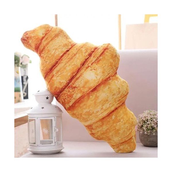 SaruEL Pain 3D Jouet en Peluche Oreiller en Peluche poupée Enfants Jouet Enfants Cadeau d’Anniversaire Cadeau de Noël 52CM A