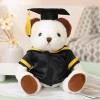NOpinz Mignon Dessin animé l’obtention du diplôme Ours en Peluche Jouet Animal poupée en Peluche Cadeau de Graduation Ours en