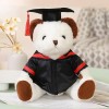 NOpinz Mignon Dessin animé l’obtention du diplôme Ours en Peluche Jouet Animal poupée en Peluche Cadeau de Graduation Ours en
