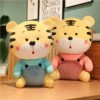 DEPLETE Jouets en Peluche Jouet en Peluche Tigre Mignon, poupée Tigre créative et Mignonne, Petite poupée Tigre endormie, Mas