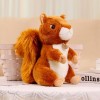 SaruEL Animaux Kawaii réalistes, écureuils, Peluches, Peluches poupées Raton Laveur, Peluches pour Enfants 30cm 2