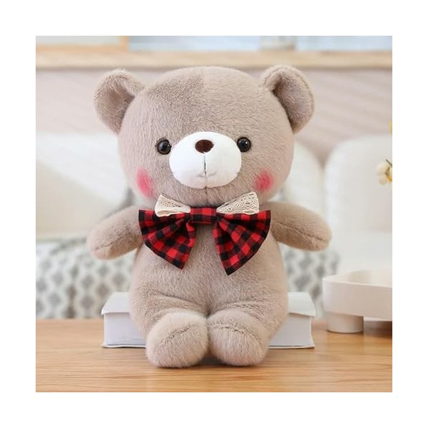 Nouveau Mignon Dessin Animé Noeud Papillon Ours en Peluche Poupée Kawaii Ours en Peluche Jouet Cadeau pour Filles Garçon Peti