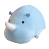 EacTEL Kawaii rhinocéros Peluche Jouets Peluche rhinocéros poupées oreillers Mignon Cadeaux décoration de Chambre Anniversair