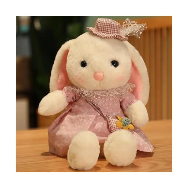 Haute Qualité Lapin en Peluche Jouet en Peluche Dessin Animé Animal Lapin Poupée Cadeau D’Anniversaire pour Filles Enfants Ca