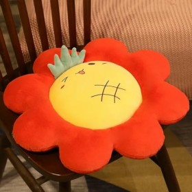 Mignon Fleur en Peluche Oreiller Jouet Doux Dessin Animé Fruit Plante en Peluche Carotte Cactus Poupée Chaise Coussin Canapé 