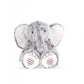 KALOO - Rouge Peluche Elephant Noa Gris - 25cm - Dès la Naissance, K963669