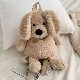 ANSAIR Sac à Dos Mignon for Chien for Adolescents, Sacs à Dos en Peluche Kawaii, Sac à Dos Moelleux for Filles garçons, Cadea