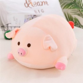 SNUFF Jouet en Peluche Poupée Cochon Bulle Mignonne et Mignonne, Jouet créatif, Simulation Gros Cochon, Oreiller Cadeau for P