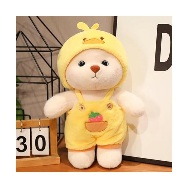 EacTEL Lapin, Cochon, Peluche, Peluche Animal de Dessin animé, Dinosaure, Peluche Poulet, Cadeau de Noël Anniversaire Enfant 