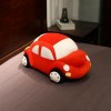 EacTEL Mignon Voiture en Peluche Oreiller Peluche Automobile Peluches Jouet Kawaii Doux Maison Siège De Voiture Chambre D’Enf