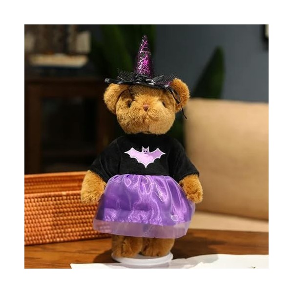 Mignon Créatif Halloween Collection Ours Peluche Jouets Apaisant Poupée Canapé Chambre Décoration Accessoires Anniversaire Fe