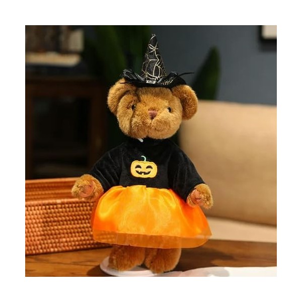 Mignon Créatif Halloween Collection Ours Peluche Jouets Apaisant Poupée Canapé Chambre Décoration Accessoires Anniversaire Fe