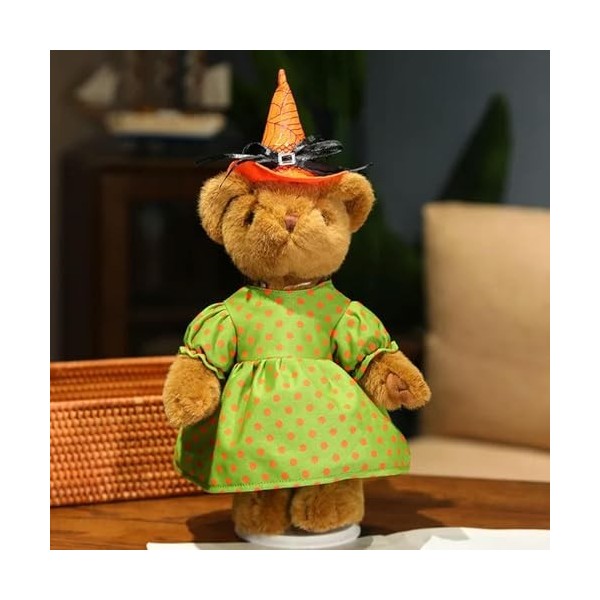 Mignon Créatif Halloween Collection Ours Peluche Jouets Apaisant Poupée Canapé Chambre Décoration Accessoires Anniversaire Fe