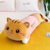 Long Chat Oreiller Peluche Jouet en Peluche Mignon Animal Poupée Canapé Coussin Enfants Fille Chambre Décoration Cadeau Anniv