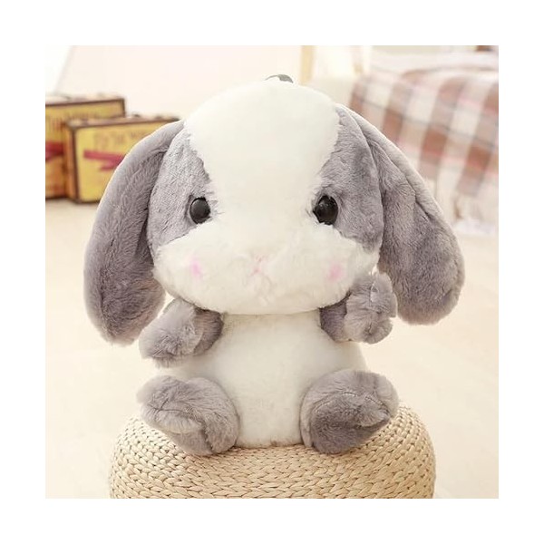 Lapin Lapin À Longues Oreilles Poupée en Peluche Sac Moelleux Animal en Peluche Sac À Dos Enfants Anniversaire Cadeaux De Noë