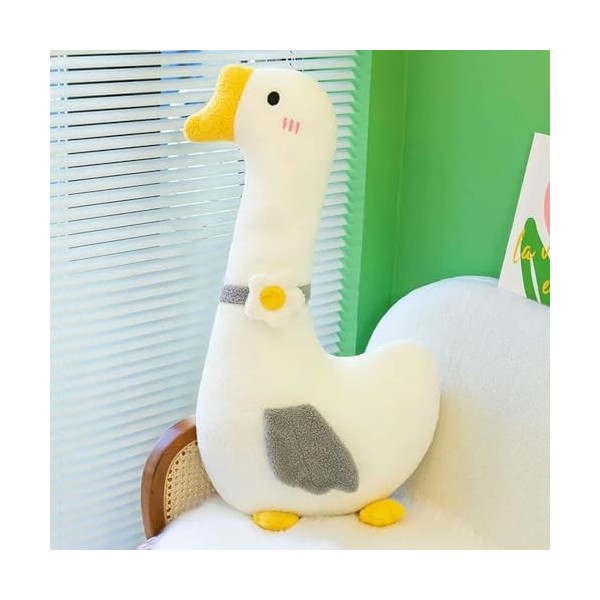 EacTEL Poupée en Peluche d’oie géante Poupée en Peluche Goose Kawaii Oreiller Moelleux Fille Enfants décoration Cadeau Cadeau