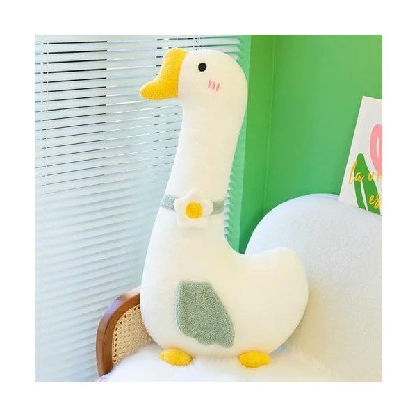 EacTEL Poupée en Peluche d’oie géante Poupée en Peluche Goose Kawaii Oreiller Moelleux Fille Enfants décoration Cadeau Cadeau