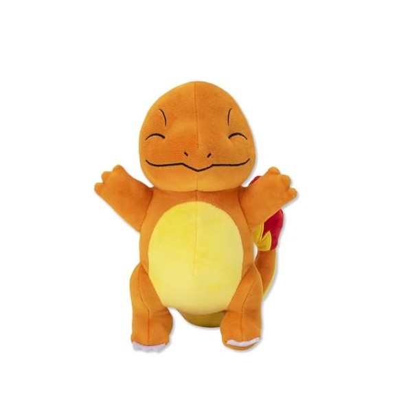 Bandai - Pokémon - Peluche Salamèche Charmander - Peluche 20 cm Toute Douce - JW2695