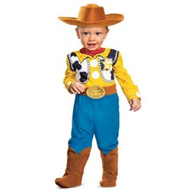 Disguise Baby Boys Woody Deluxe Infant Costume, Multi, 6-12 Months