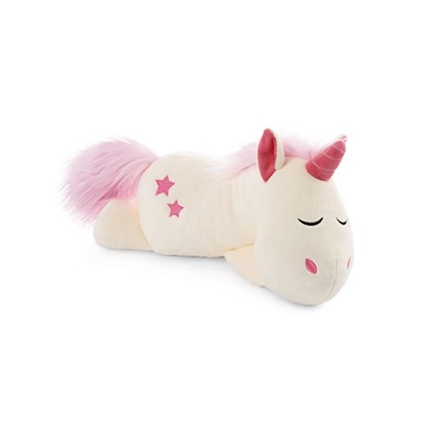 NICI- Licorne en Peluche Theodor Couchage 36cm Green, 48634, Beige