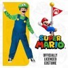 Super Mario Bros Deluxe Kids Luigi Déguisement, Garçon, DISK10773L