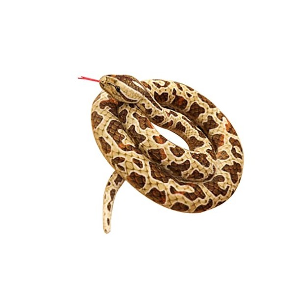 en Peluche Géant Serpent Animal en Peluche Jouet Serpent Modèle Effrayant Python Serpent Poupée Drôle Zoo Animal Corps Oreill