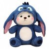 BESSKY Peluche Dessin Animé Stitch, 40CM Poupée en Peluche, Jouets en Peluche, Dessin Animé Mignon Cadeaux, Oreiller Poupées 