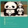 VOTIVA Jouets en Peluche Trésor National, Mascotte De Panda Géant Mignon, Poupée en Peluche, Poupée Mignonne, Cadeau dannive