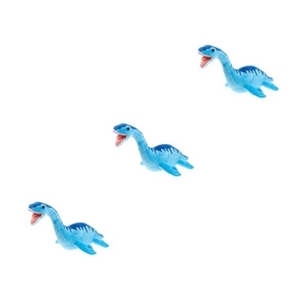 ibasenice Monstre du Loch Ness Jouets De Dinosaure en Peluche Jouets danimaux en Peluche Jouets Éducatifs De Dinosaure Plési