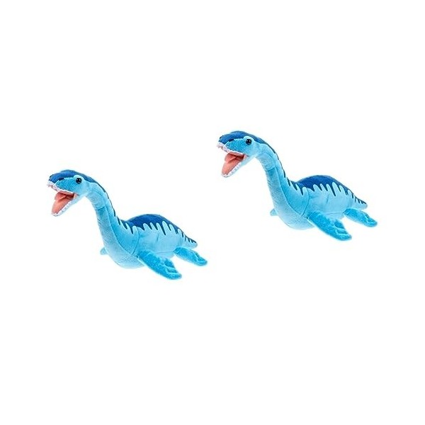 ibasenice Monstre du Loch Ness Jouets De Dinosaure en Peluche Jouets danimaux en Peluche Jouets Éducatifs De Dinosaure Plési