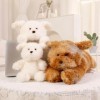 EacTEL Chien poupée colorée en peluche peluche peluche chien en peluche pour enfants cadeau danniversaire 40 cm 1