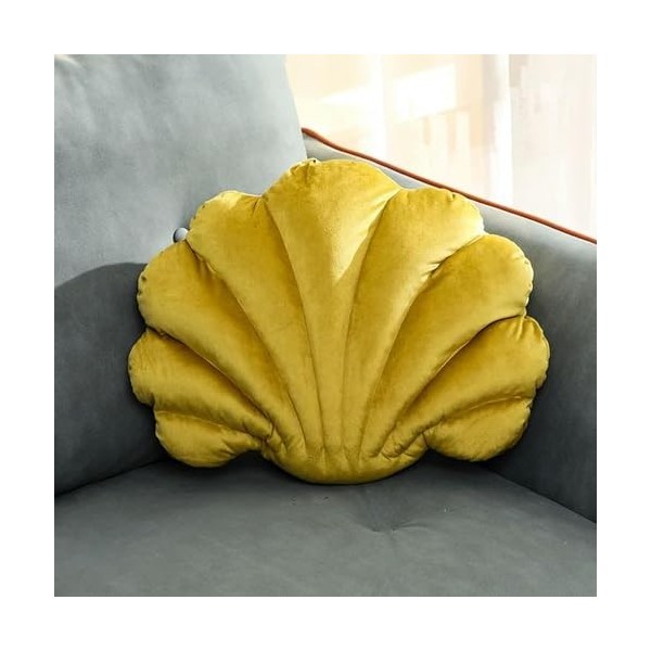 GagaLu Coussin en Peluche Coquille de Velours Populaire Coussin de Haute qualité Grande Taille décoration Photo à la Maison C
