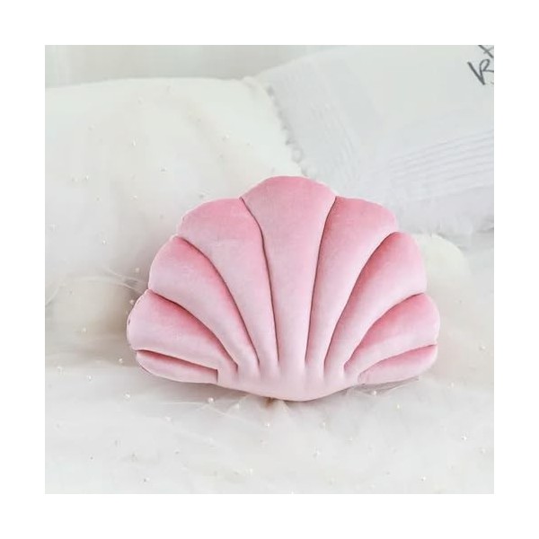 GagaLu Coussin en Peluche Coquille de Velours Populaire Coussin de Haute qualité Grande Taille décoration Photo à la Maison C
