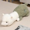 Peluche Moelleuse Kawaii Laine Jouet Peluche Douce Peluche réaliste Mouton cuspide Animal Sieste Oreiller Anniversaire Cadeau