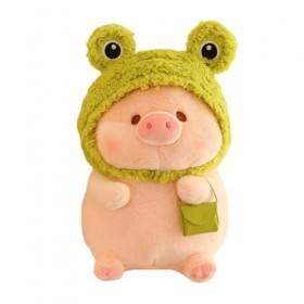HYSTERIA Jouets en Peluche Mignon guérison Transformation Lulu Cochon poupée Lulu Cochon en Peluche Mignon Cochon Chiffon pou
