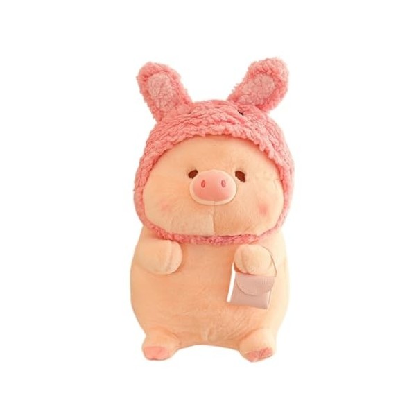 HYSTERIA Jouets en Peluche Mignon guérison Transformation Lulu Cochon poupée Lulu Cochon en Peluche Mignon Cochon Chiffon pou