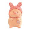 HYSTERIA Jouets en Peluche Mignon guérison Transformation Lulu Cochon poupée Lulu Cochon en Peluche Mignon Cochon Chiffon pou
