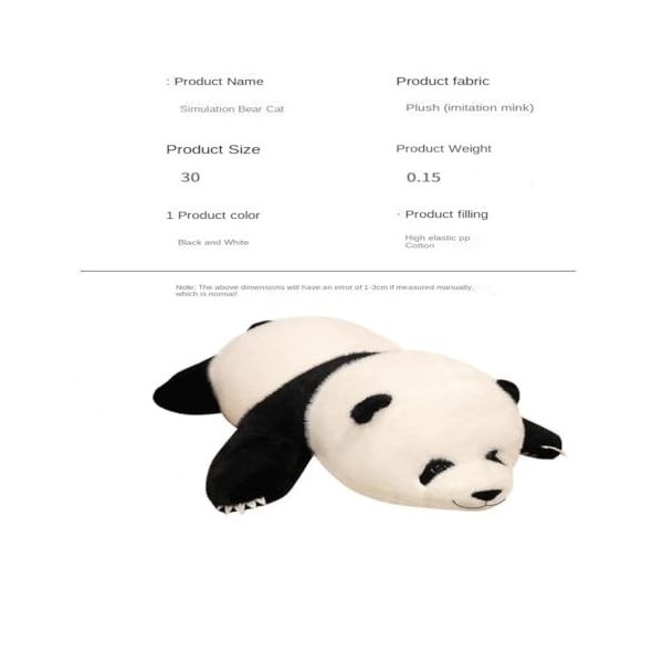 VOTIVA Jouets en Peluche Mignon et Mignon Simulation Panda en Peluche Oreiller poupée Dormir Oreiller Tissu poupée géant Pand