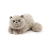 Uni-Toys - Chat Persan Gris, couché - 31 cm Longueur - Chat en Peluche - Peluche, Doudou