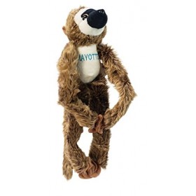 IMPEXIT Peluche Maki Long Bras avec Bebe Maki 43/13/12 cm