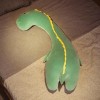 LfrAnk Long Oreiller Kawaii Dinosaure Girafe Flamant Rose oie Jouet Peluche poupée Cadeau de Noël pour Enfants 90cm 2