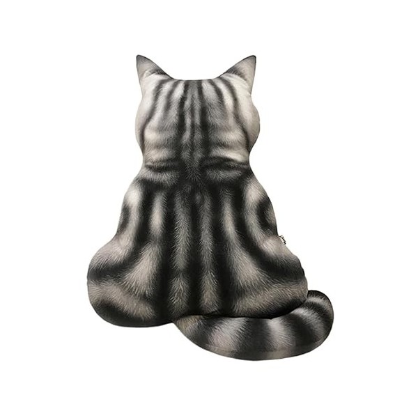 Oshhni Oreiller en Peluche pour Chat, Coussin de câlin, décoration de Voiture, Animal en Peluche, Rembourrage, oreillers de c