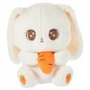 ibasenice Jouet pour Animaux Lapin en Peluche Lapin Blanc Peluches Lapin Peluches pour Bébés Lapin Pelucheux Lapin De Jade La